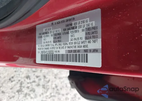 2020 Mazda Cx-5 Grand Touring Reserve from USA, damaged, VIN JM3KFBAY0L0829332